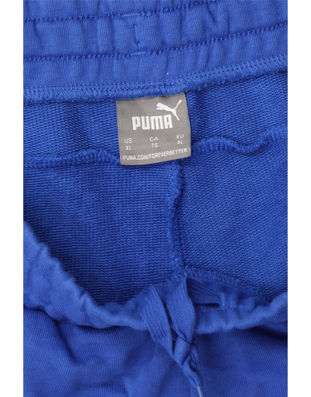 Мужские спортивные шорты с рисунком Puma XL, синие, хлопок
