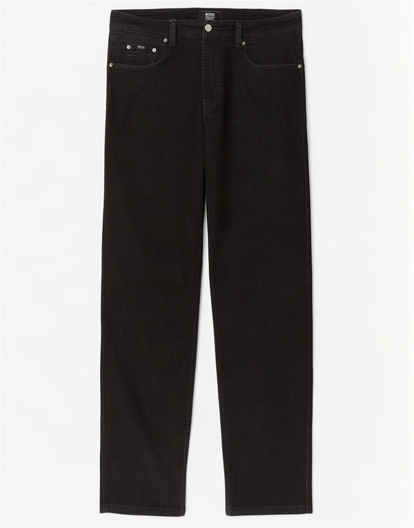 Мужские прямые повседневные брюки Hugo Boss W32 L30 черные