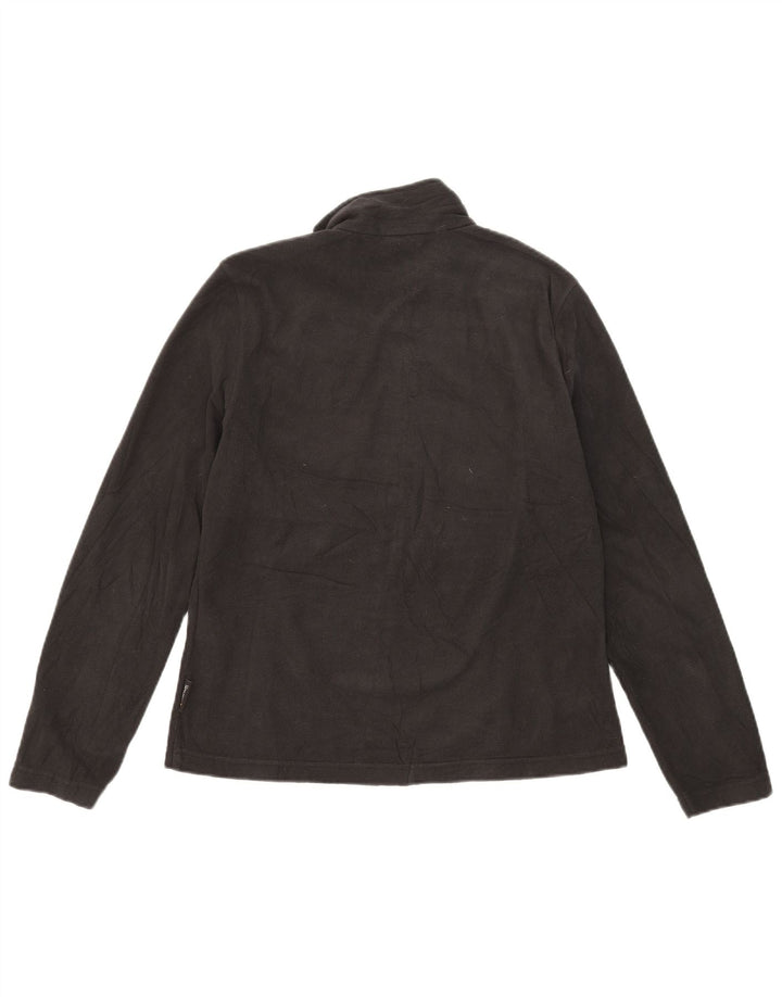 Женская флисовая куртка Jack Wolfskin UK 14/16, большой черный полиэстер