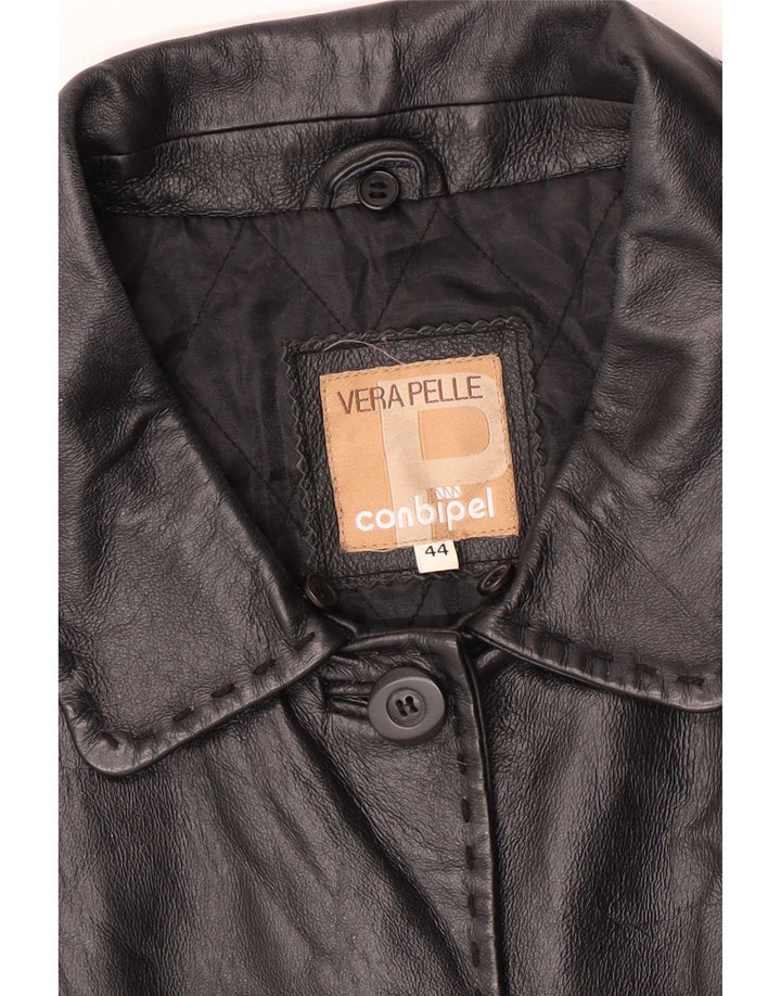 Женская кожаная куртка Conbipel IT 44 Medium Black