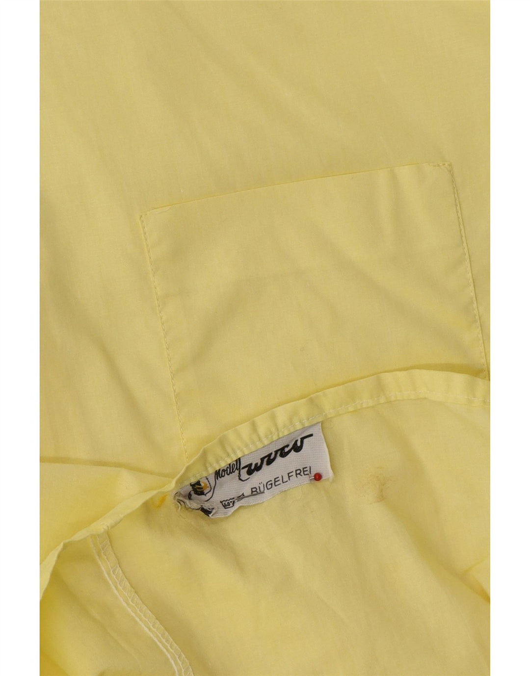 VINTAGE Womens Long Sleeve Blouse Top UK 16 Large Yellow Vintage Vintage and Second-Hand Vintage from Messina Hembry 