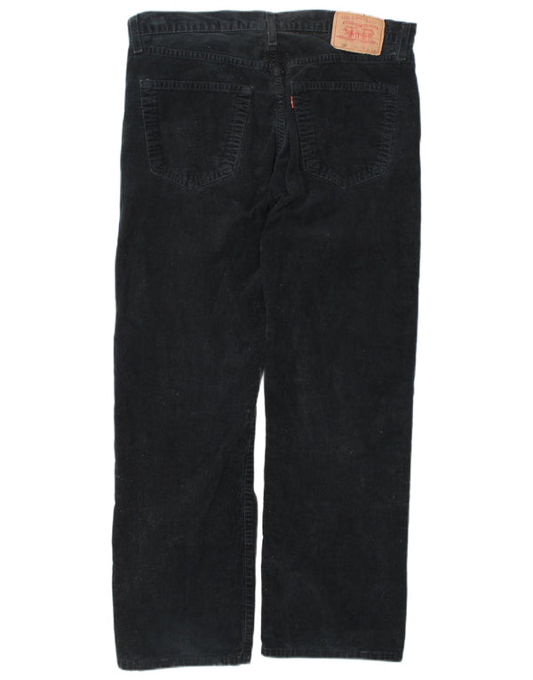 Мужские прямые вельветовые брюки Levi's 511 W36 L30 темно-синие, хлопок