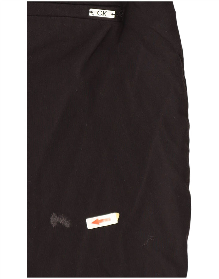 CALVIN KLEIN Женские повседневные шорты среднего размера W30 Черный вискоза