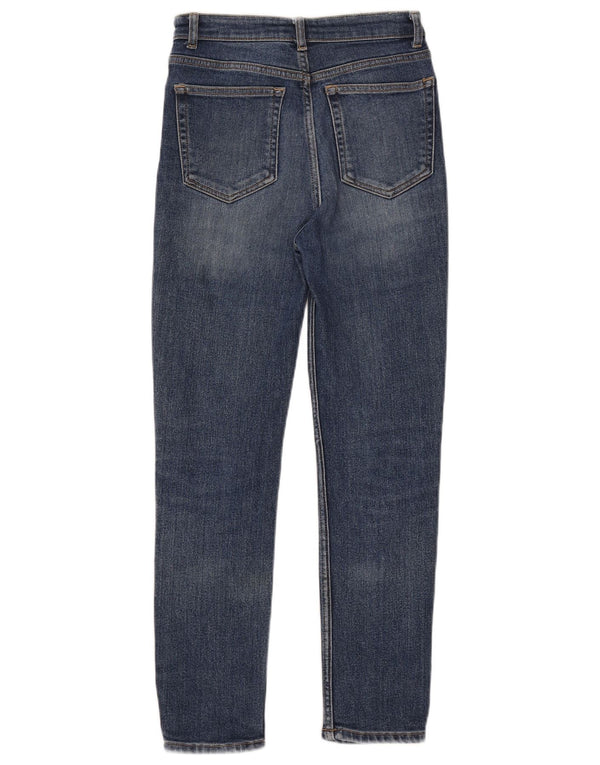 Женские узкие джинсы ZARA EU 36 XS W26 L27 Синие