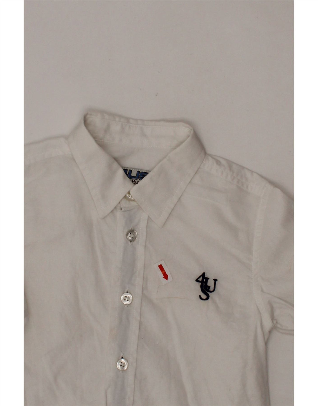 Рубашка CESARE PACIOTTI 4US для мальчиков 9-12 месяцев, белый хлопок