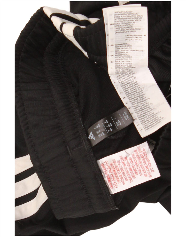 ADIDAS Спортивные брюки Climacool для мальчиков 15-16 лет, черный полиэстер