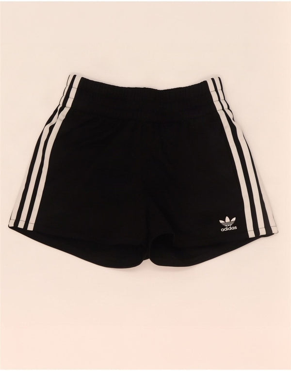 Женские спортивные шорты Adidas UK 6 XS, черный полиэстер