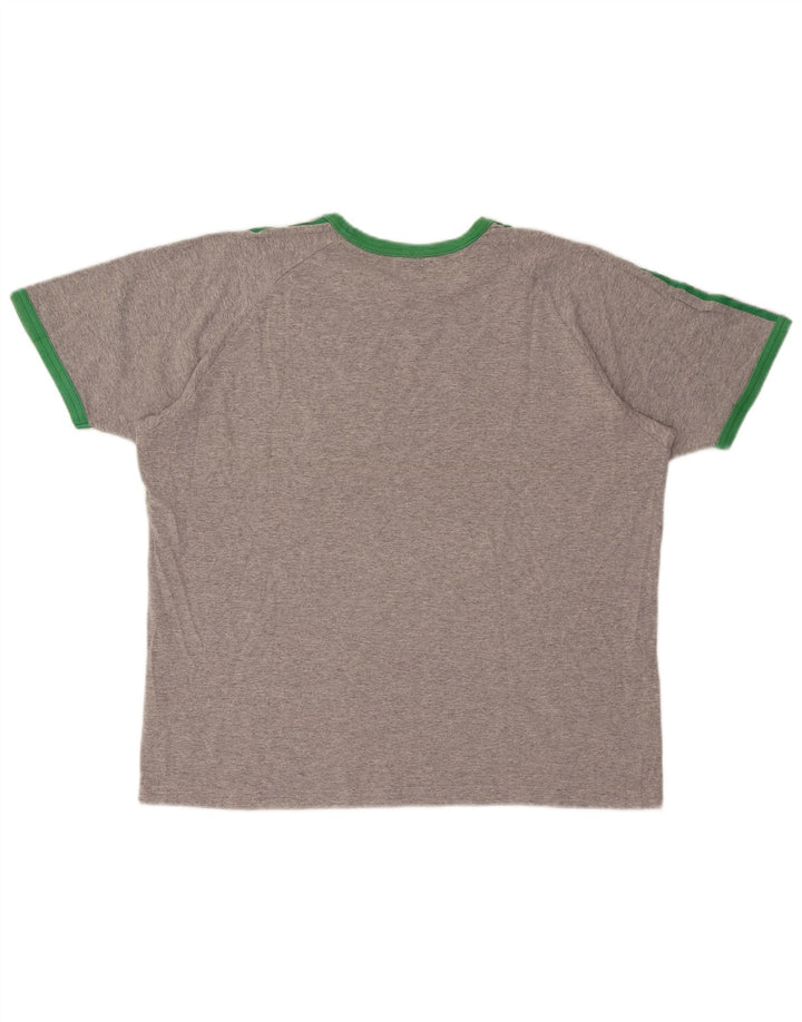 Мужская футболка Adidas Top XL Серый хлопок