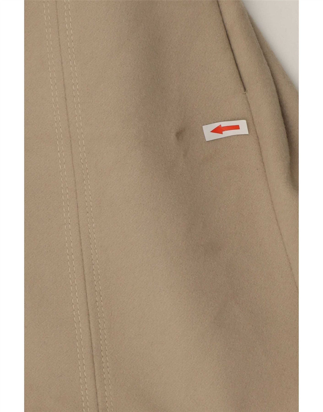 Женский тренч Zara UK 10, маленький серый, шерстяной