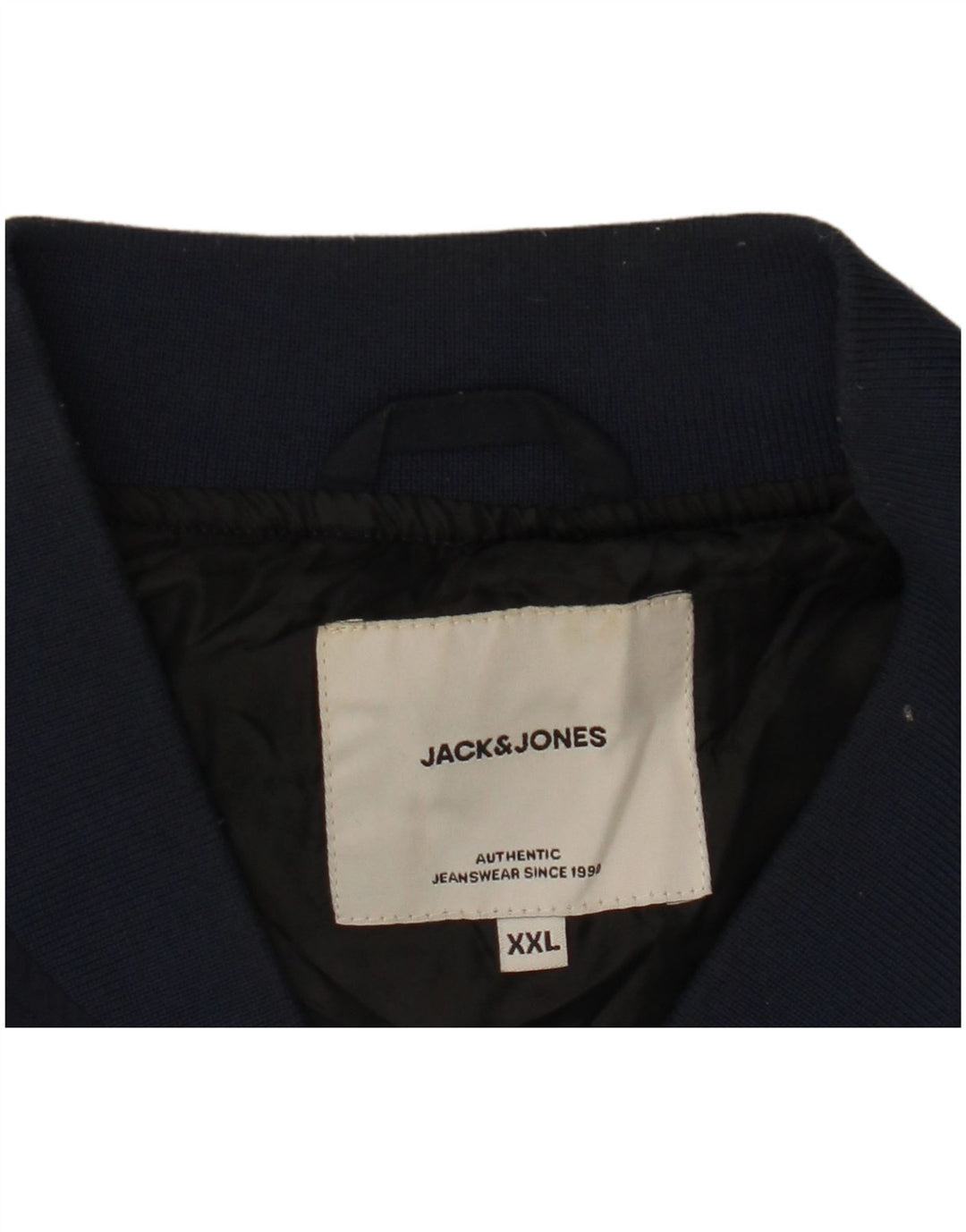 Мужская куртка-бомбер Jack & Jones UK 44 2XL Темно-синий