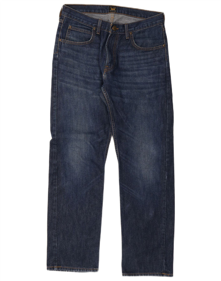 Мужские прямые джинсы Lee W32 L32 темно-синие, хлопок