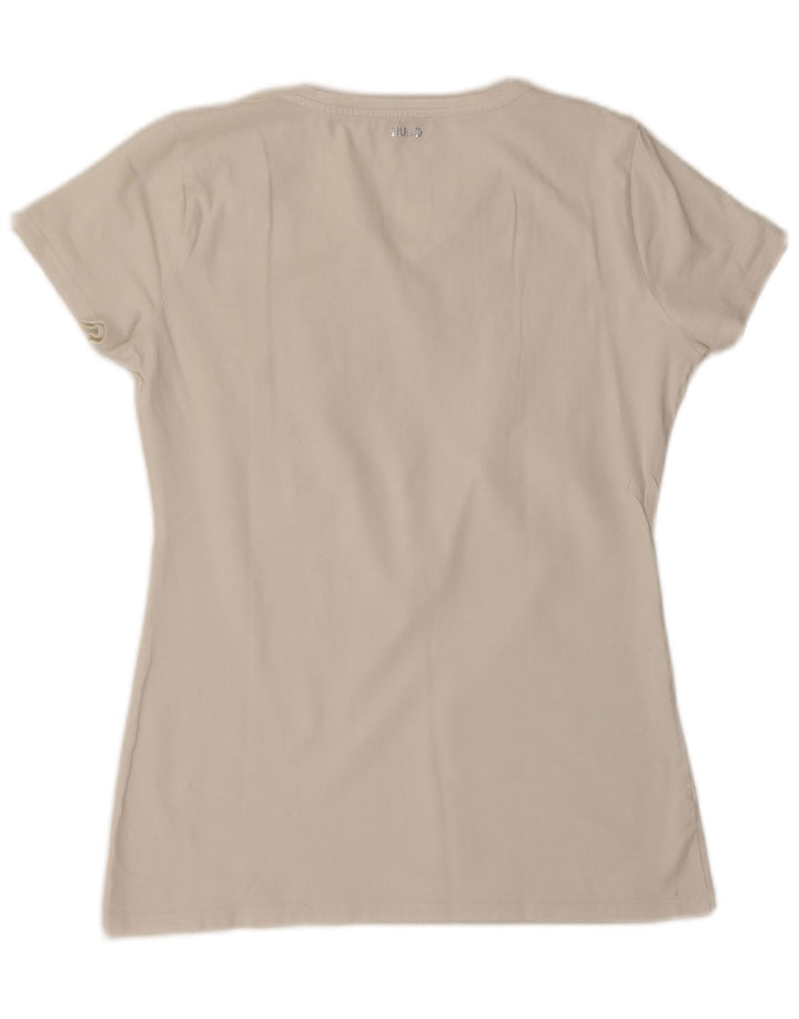 Женская футболка LIU JO Milano Top UK 12 Medium White