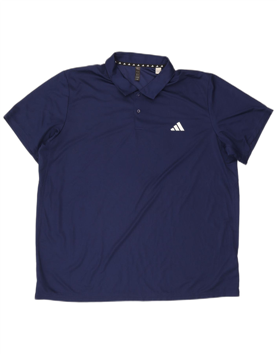 Мужская рубашка-поло Adidas Aeroready 2XL темно-синяя, полиэстер