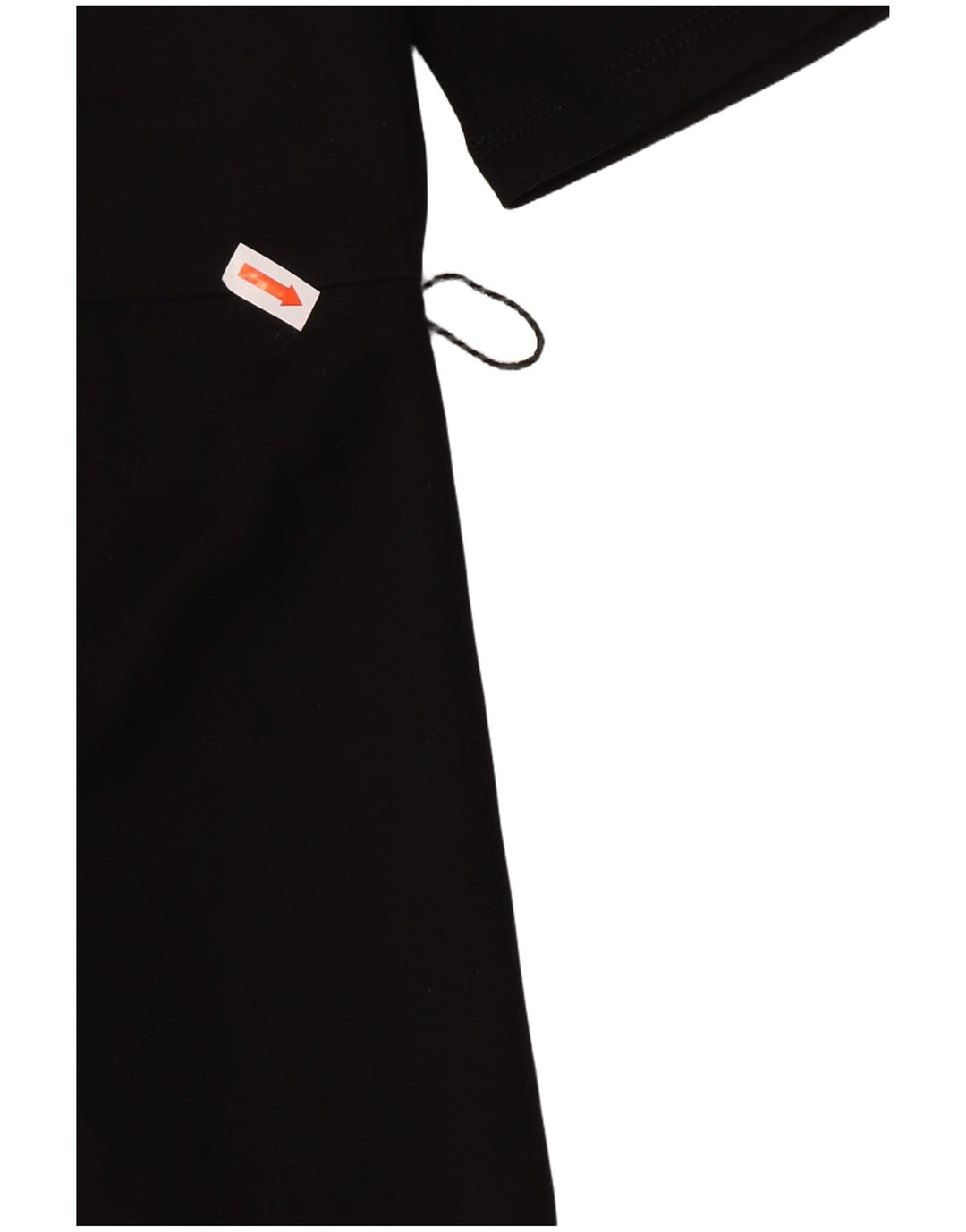 Женское платье прямого кроя Zara UK 10, маленькое черное из вискозы