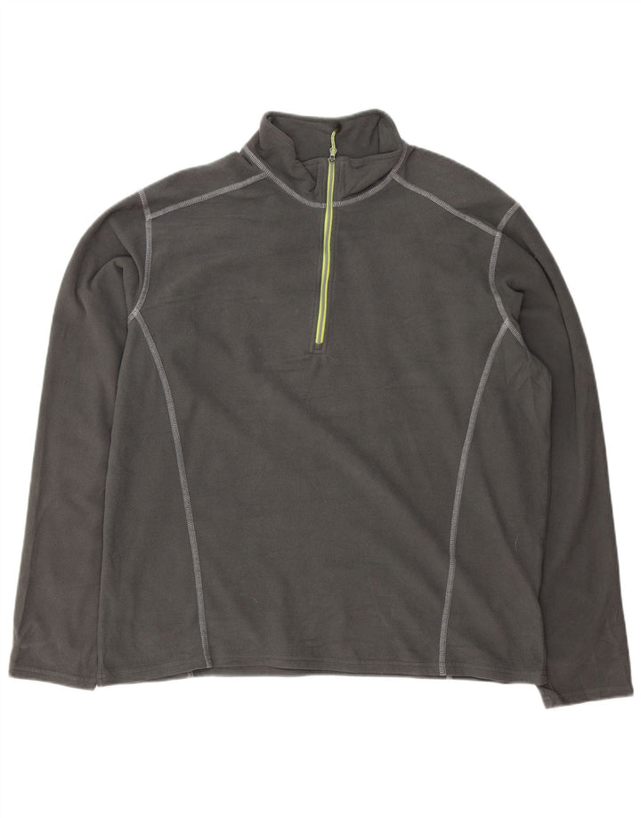 Мужской флисовый джемпер Eddie Bauer XL, серый полиэстер