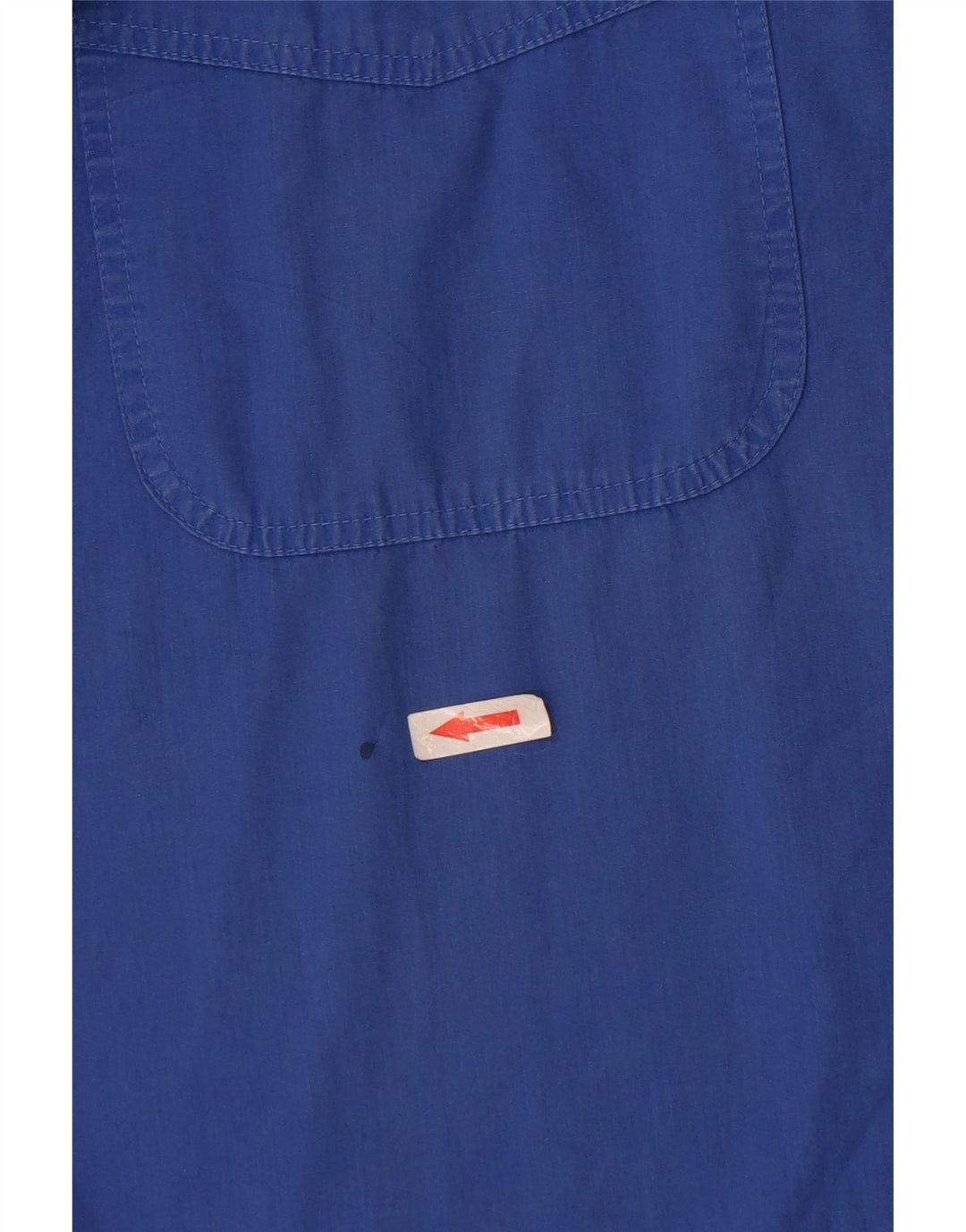 Мужская рубашка с коротким рукавом Levi's XL, синяя, хлопок