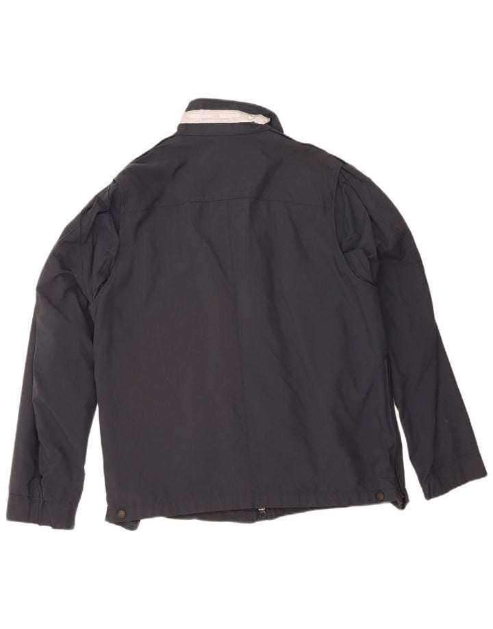 Куртка мужская в стиле милитари Blauer UK 40, большая, темно-синяя