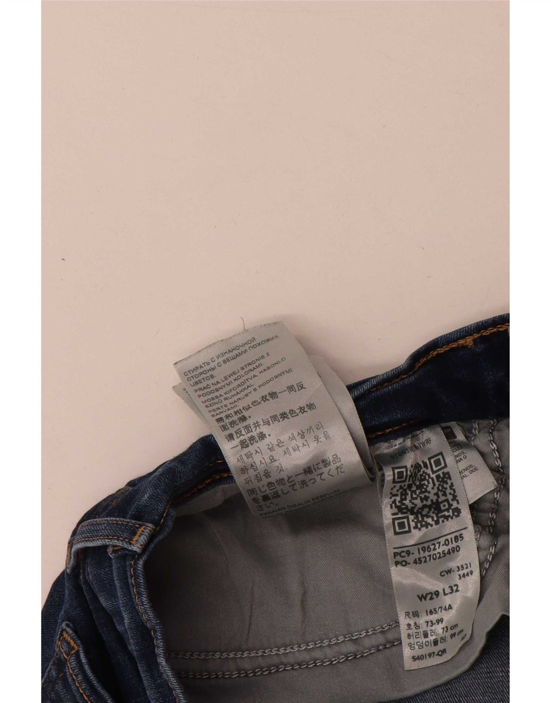 Женские джинсы Levi's 312 Shaping Slim W29 L32, темно-синий, хлопок