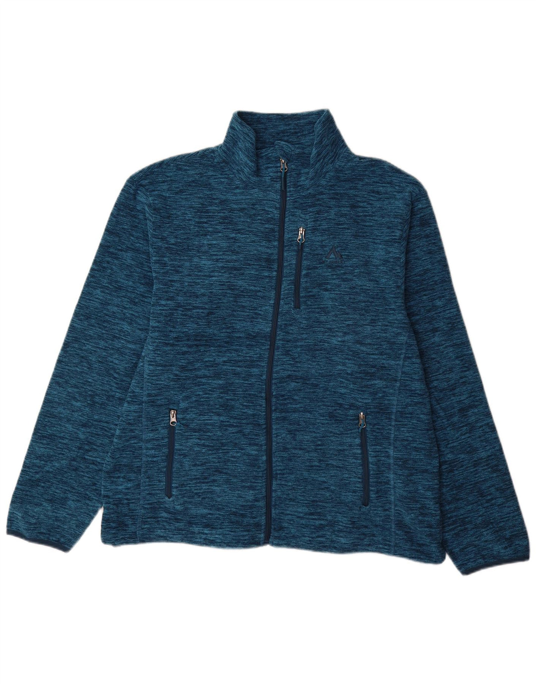 Мужская флисовая куртка MC Kinley UK 46 3XL синяя в крапинку из полиэстера