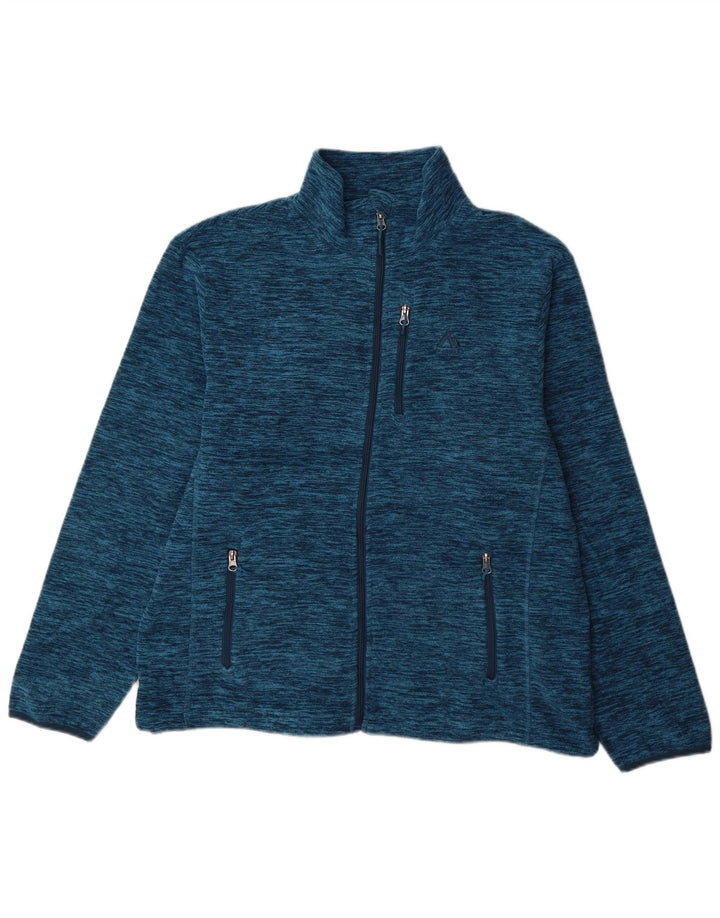 Мужская флисовая куртка MC Kinley UK 46 3XL синяя в крапинку из полиэстера
