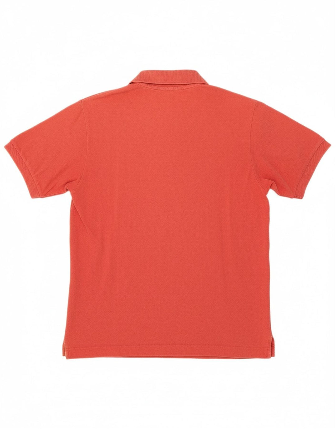 LACOSTE Mens Polo Shirt Size 4 Medium Red Cotton