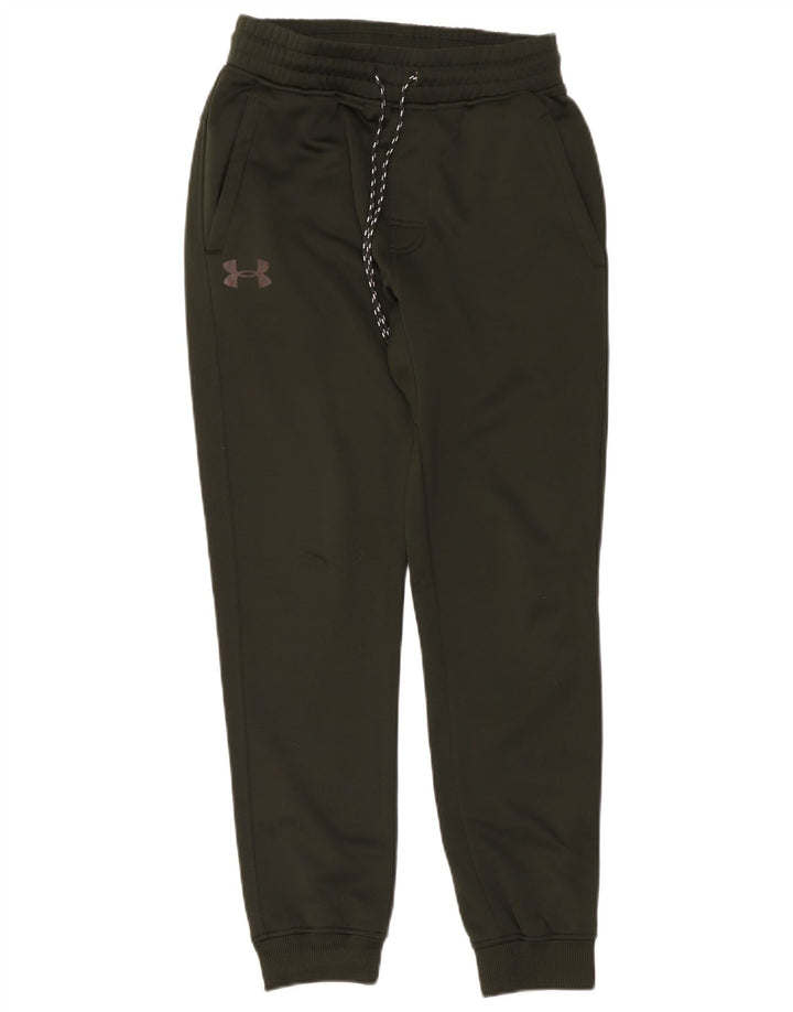 Мужские спортивные брюки Under Armour Cold Gear, брюки для бега, маленький цвет хаки