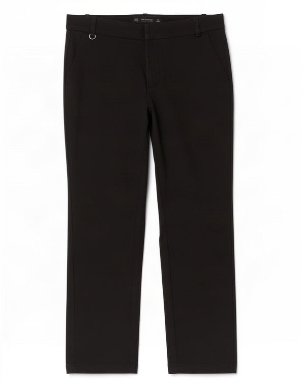 Женские прямые брюки чинос Zara EU 36 XS W26 L27, черный хлопок