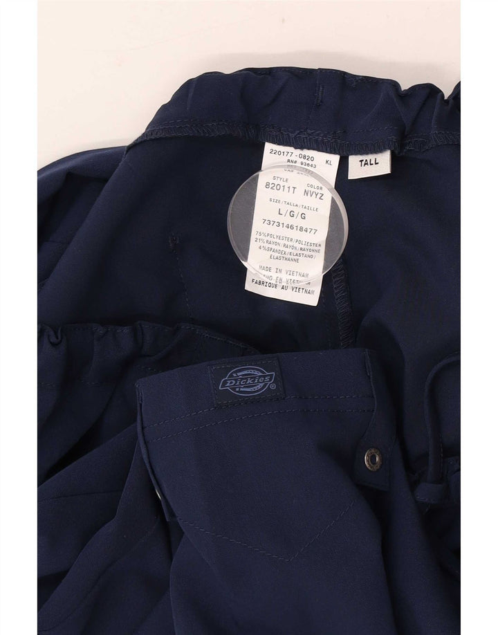 Женские прямые брюки-карго Dickies, большие W34 L33, темно-синий, полиэстер