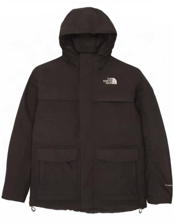 Мужская парка с капюшоном The North Face UK 40, большая, черная, полиэстер