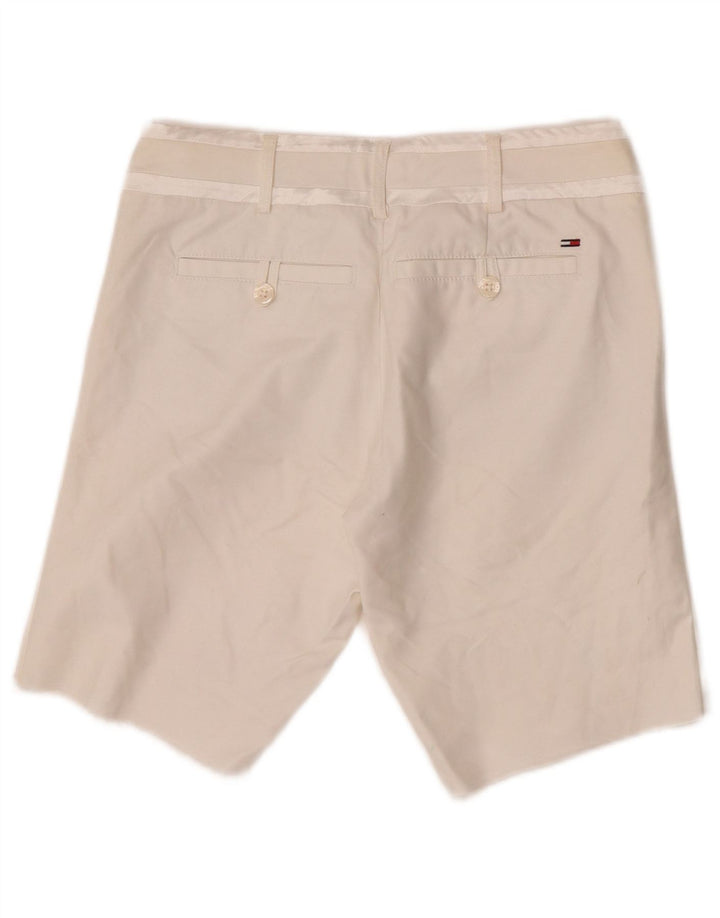 Женские шорты чинос Tommy Hilfiger W30, средний белый хлопок, хлопок