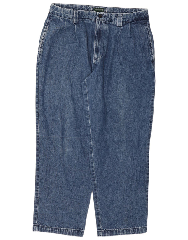 Мужские прямые джинсы DOCKERS W36 L29, синий хлопок