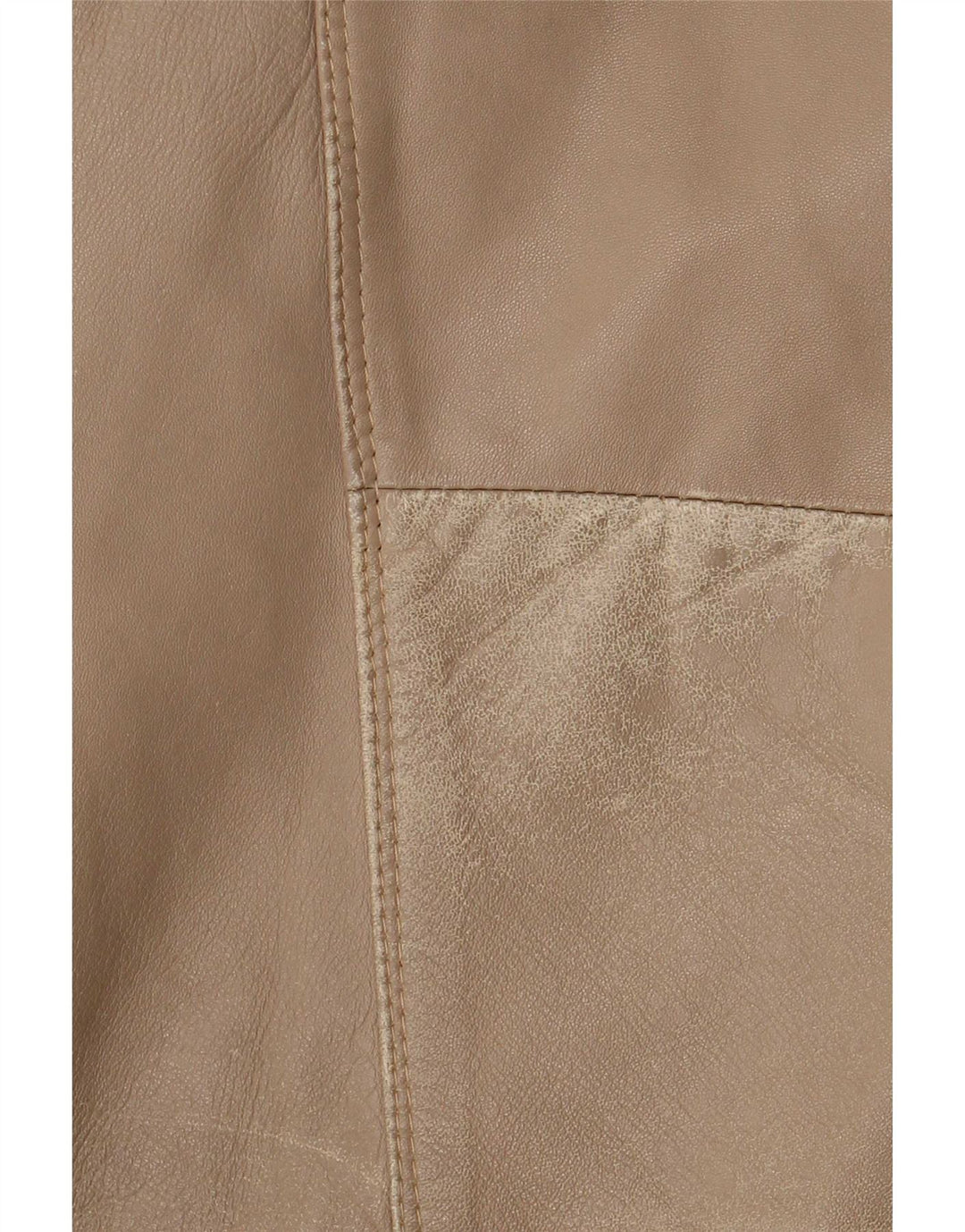 Винтажная мужская кожаная куртка UK 42 XL Бежевая