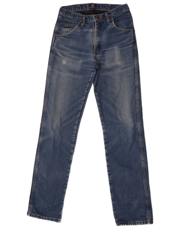 Женские прямые джинсы Wrangler W29 L36 синие, хлопок