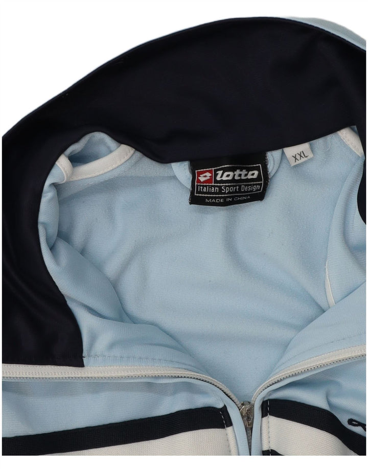 Женский спортивный костюм Lotto, верхняя куртка UK 20 2XL, синий