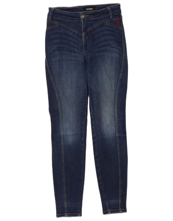 Женские джинсы скинни Desigual EU 36 Small W26 L27 Синие