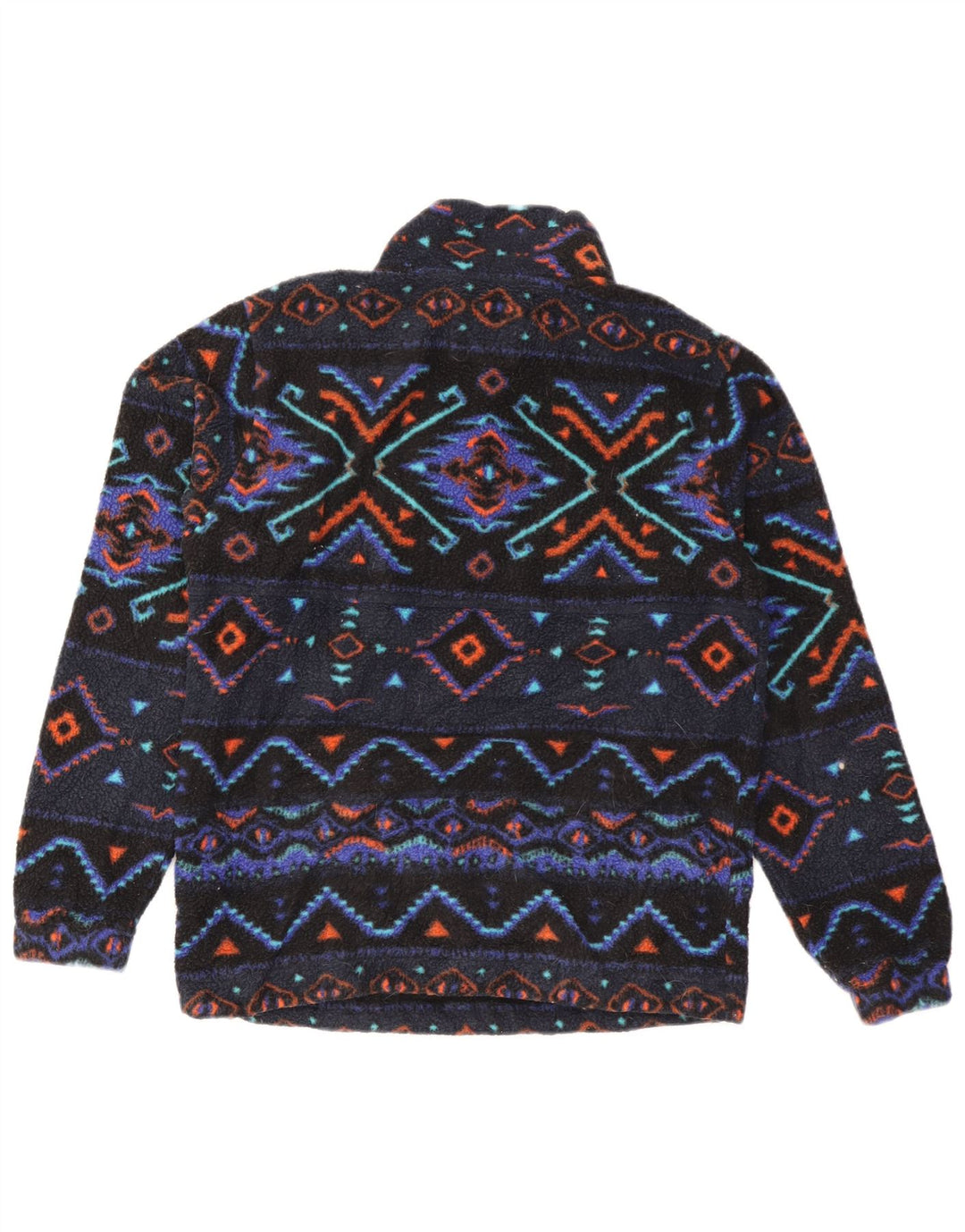 Billabong Мужской флисовый джемпер с воротником на молнии, маленький темно-синий, полиэстер с жаккардовым узором