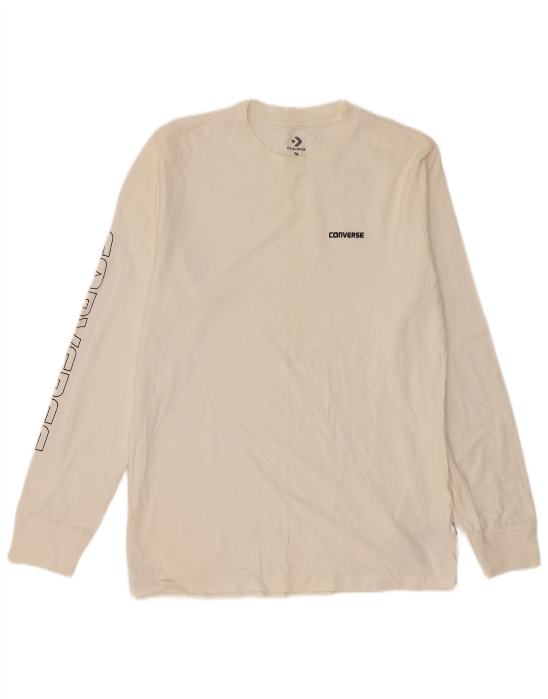 Мужские кроссовки Converse с рисунком, длинный рукав, средний белый хлопок, хлопок