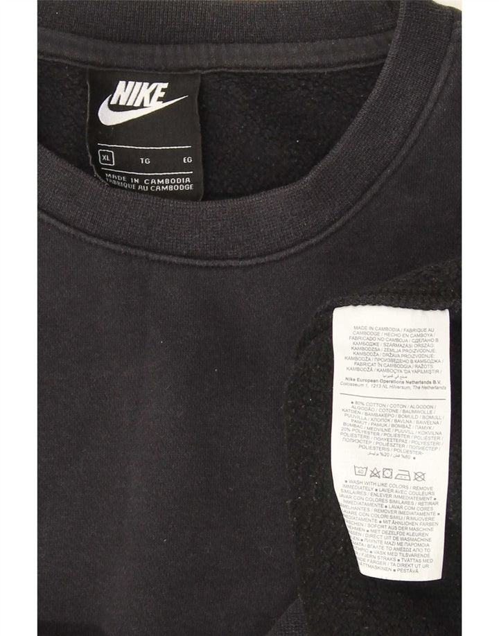 Мужская толстовка Nike Jumper XL, черный хлопок
