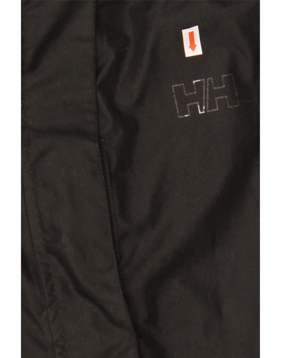 Helly Hansen Женская ветровка оверсайз с капюшоном UK 10, маленькая черная