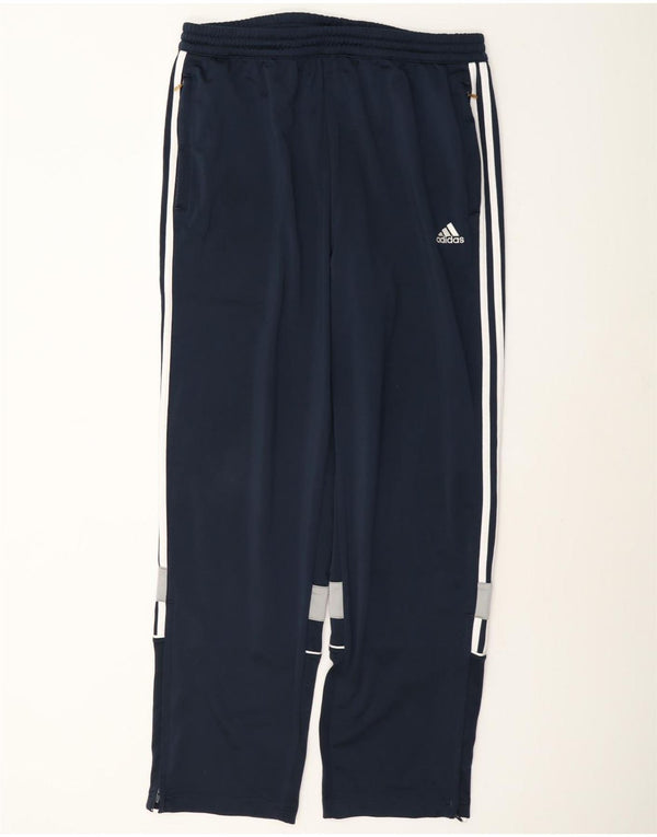 Мужские спортивные брюки Adidas UK 44/46, большие темно-синие цветные блоки