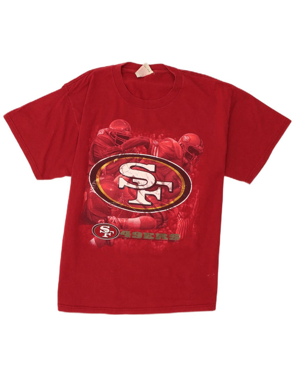 Lee Мужская футболка с рисунком San Francisco 49ers Top XL Темно-бордовая