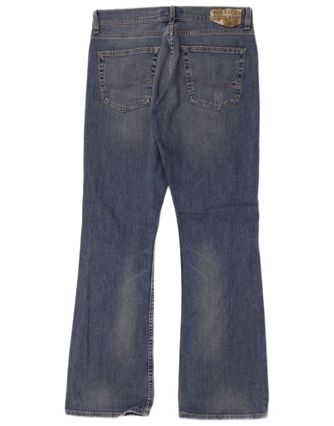 Женские расклешенные джинсы Tommy Hilfiger W31 L30, синий хлопок