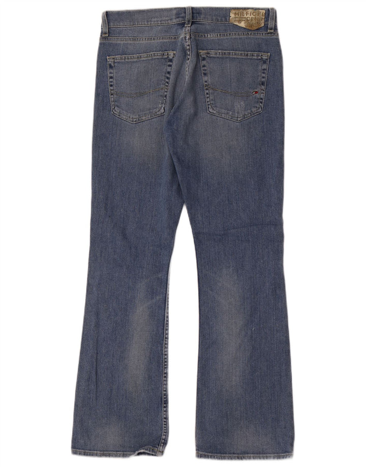 Женские расклешенные джинсы Tommy Hilfiger W31 L30, синий хлопок