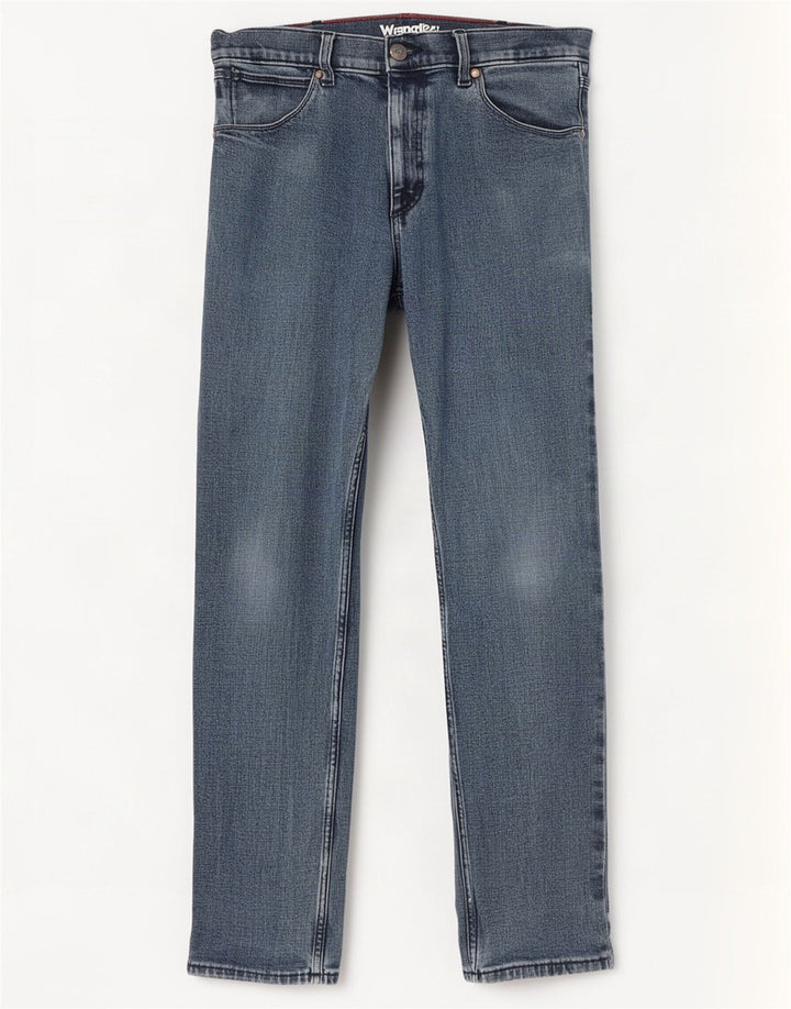 Мужские джинсы Wrangler Regular Slim W32 L32, синие, хлопок