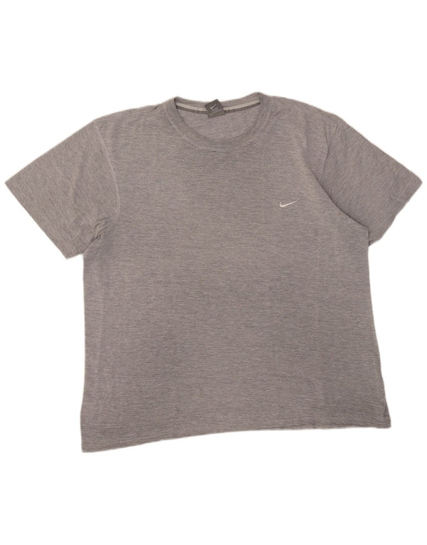 Мужская футболка Nike Top UK 45/47 XL Серая в крапинку