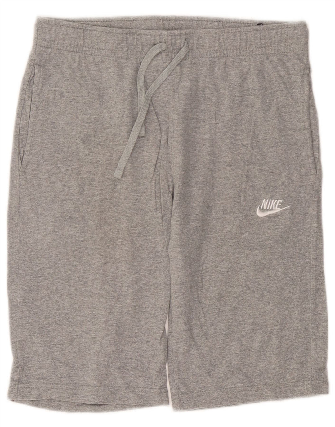 Мужские спортивные шорты Nike, маленькие серые, хлопок