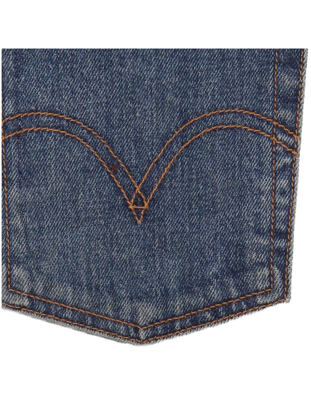 Женские прямые джинсы Levi's W27 L28 синие, хлопок