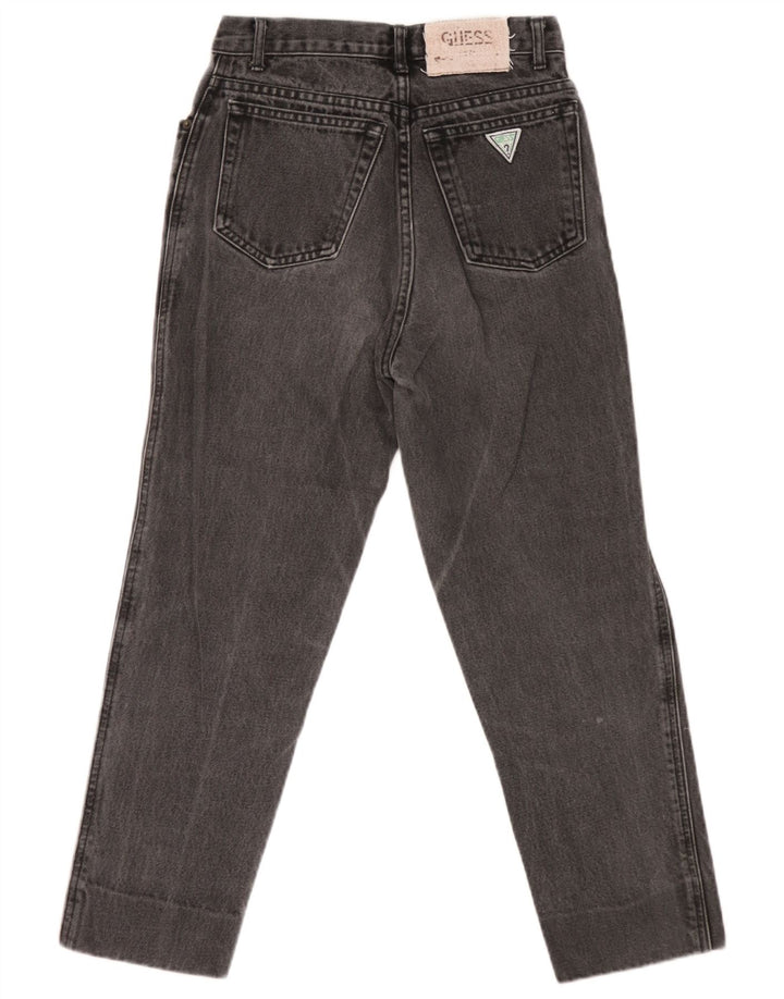 Женские зауженные джинсы Guess W29 L24, черный хлопок