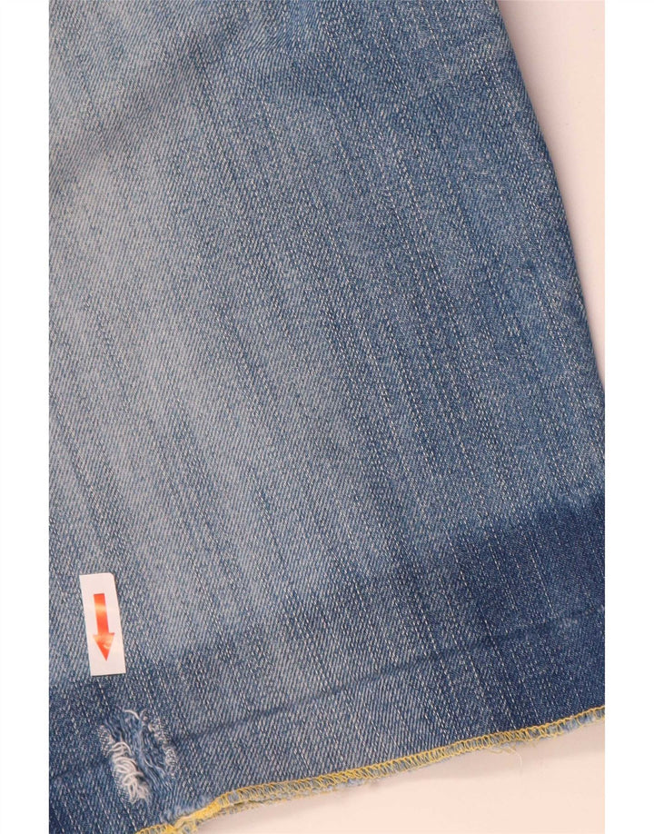 Мужские джинсовые шорты Levi's W34, большие синие, хлопок