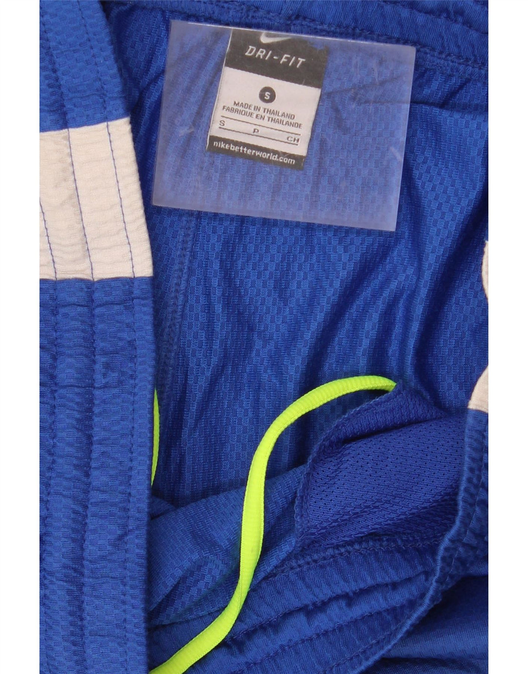 NIKE Mens Dri Fit Sport Shorts Small  Blue Colourblock
